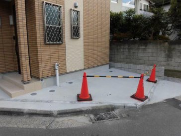 【駐車場】 | 本牧満坂貸家 | 駐輪場