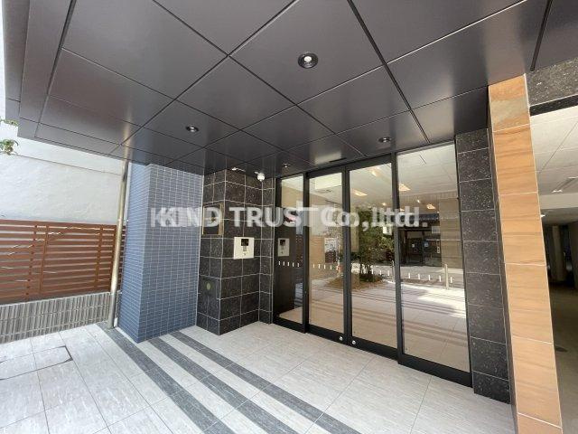 GRACE NORTH NISHITEMMAのエントランス|ゆとりのあるエントランスです