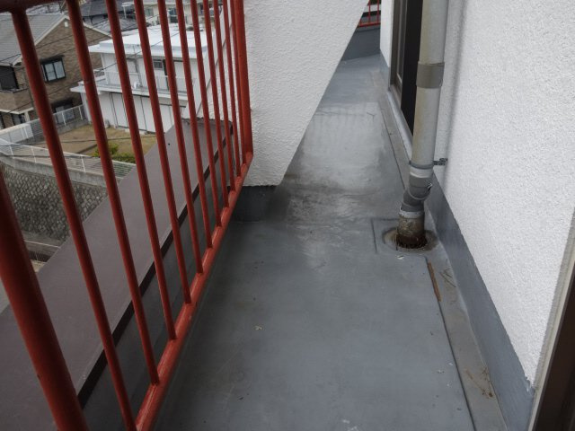シャトレイユのバルコニー