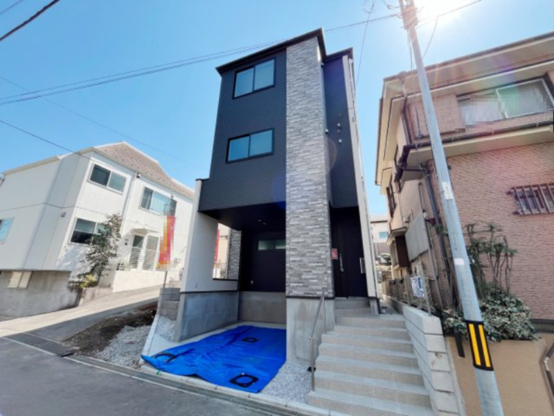 祝：成約済み　八王子市　台町　新築戸建て　７期の外観|～仲介手数料無料☆八王子ひなた不動産～八王子市台町　新築戸建て