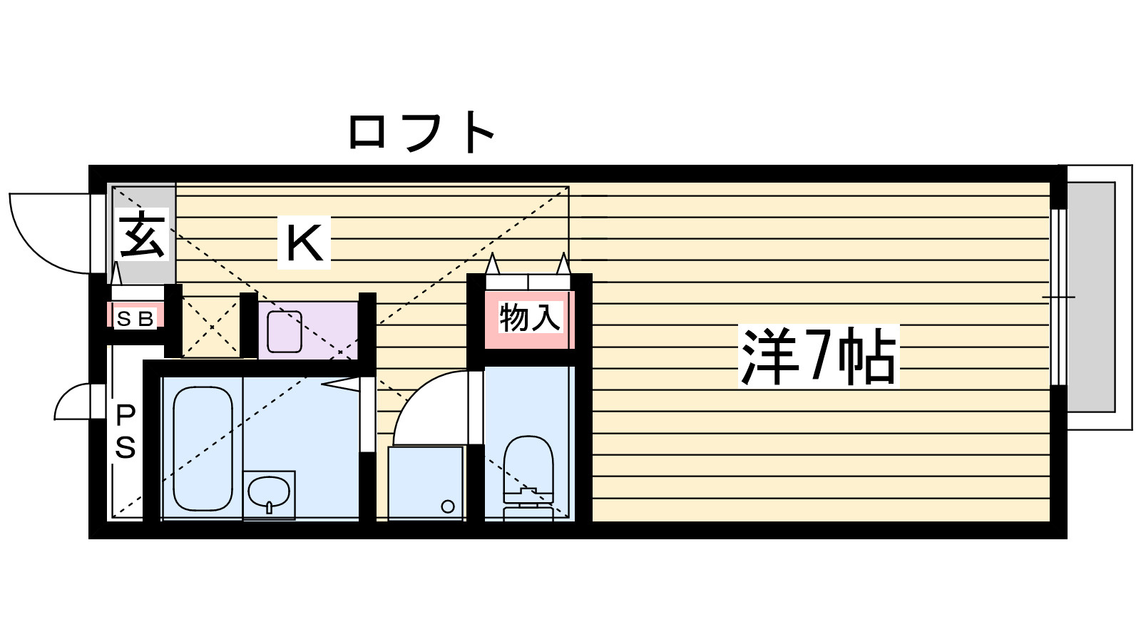 佐保の間取り