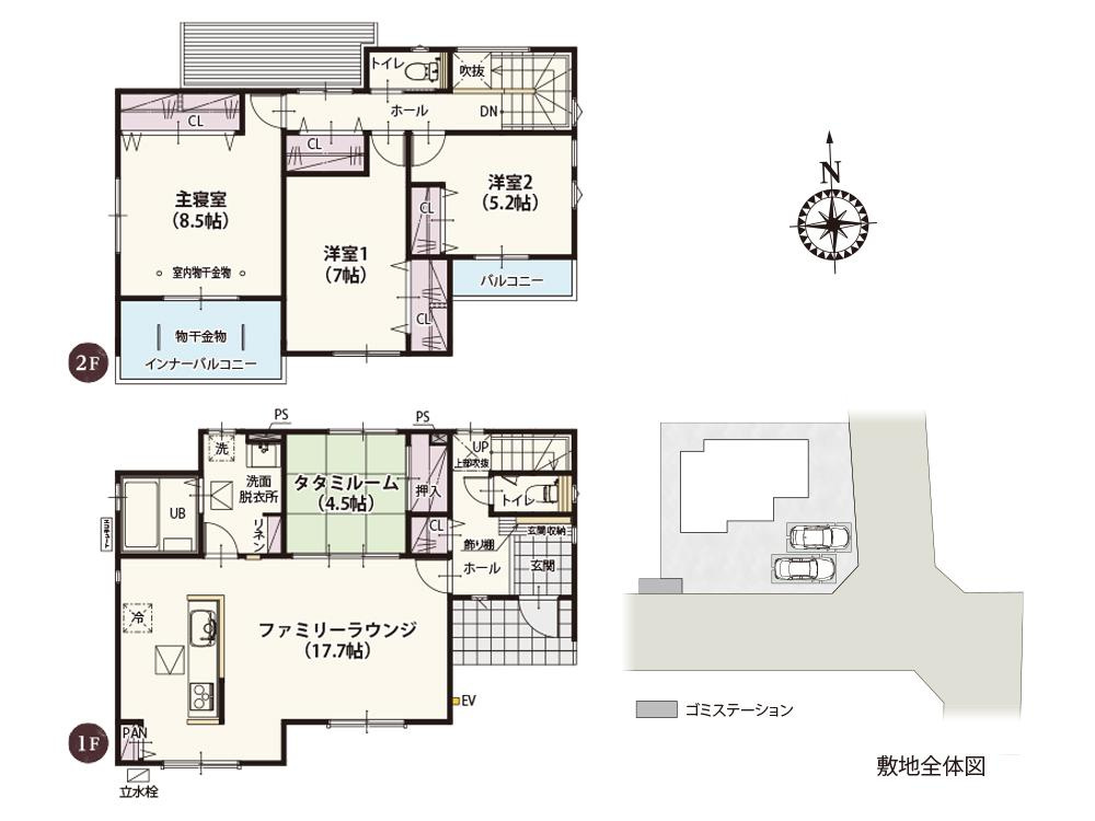 古河市茶屋新田　新築戸建12