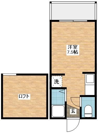 BRAVAS昭和の間取り