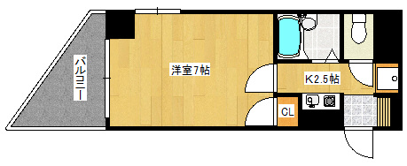 アーバンクルーザー六ツ門の間取り