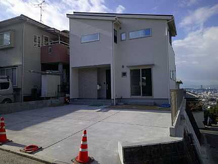 安芸郡府中町清水ヶ丘　新築一戸建ての外観