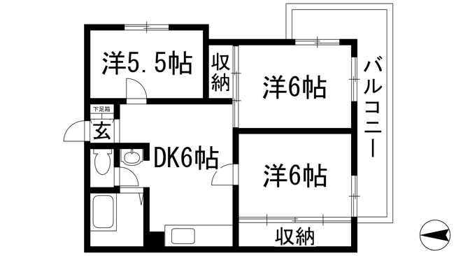 【間取り】 | 第二博宝マンション