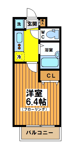 【間取り】 | セントパレス方南町