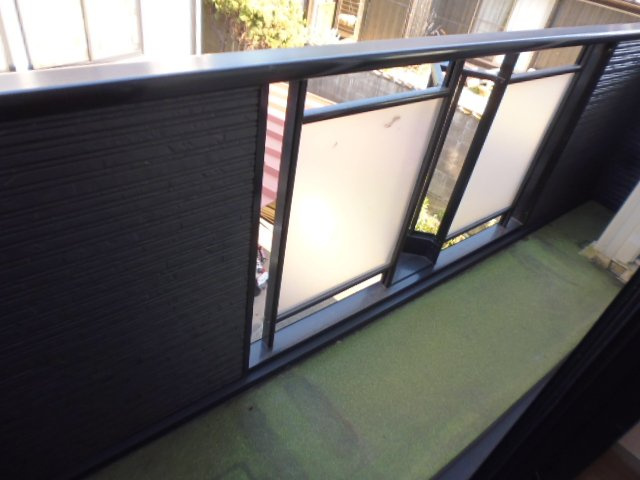 倉敷市広江６丁目のアパートのバルコニー