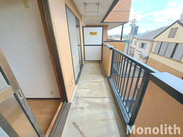 リバティ初芝のバルコニー