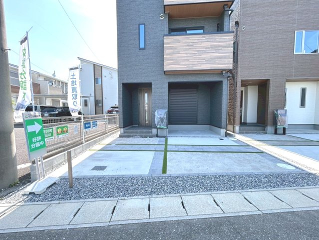 新築戸建　一宮市木曽川町黒田Ⅲ　全2区画分譲の駐車場|■駐車場　■ヤマダ不動産　株式会社リライフ　一宮店　■夢のマイホーム購入をフルサポートします！