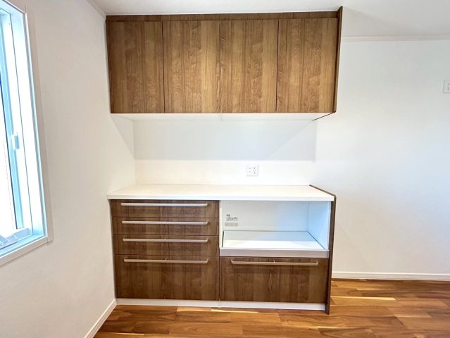 新築戸建　一宮市木曽川町黒田Ⅲ　全2区画分譲のキッチン|カップボード