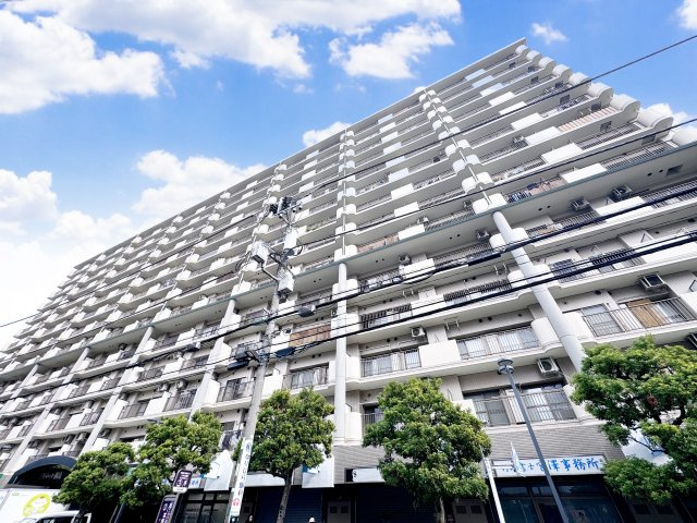 プリメール柳島の外観|「押上」駅徒歩6分の好立地に佇む総戸数264戸の大規模マンション