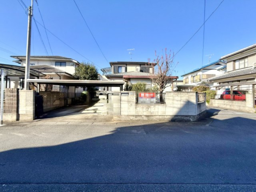【中古戸建】本庄市見福の前面道路含む現地写真|■外観