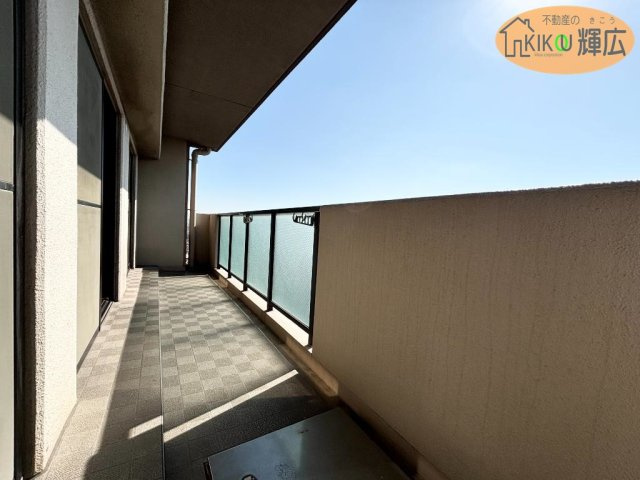 【バルコニー】 | プレステージ飾磨駅前Ⅲ　15階