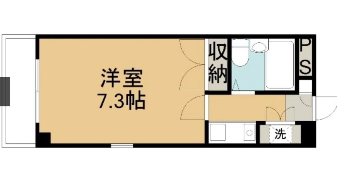 イーストフラットの間取り