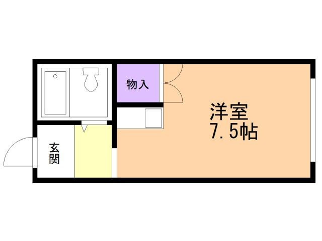学）コーポＭＴの間取り