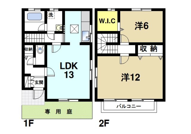 ベルカーサの間取り