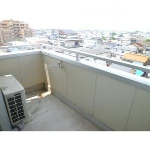 サンライズ明石のバルコニー