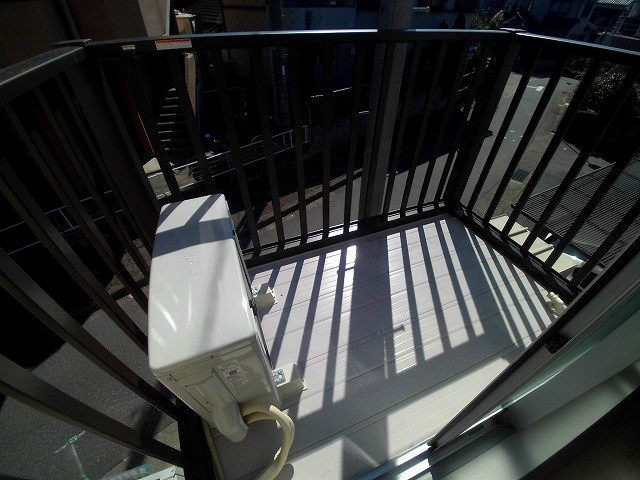 エステート北町のバルコニー