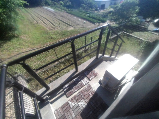 パルティーダC棟の庭