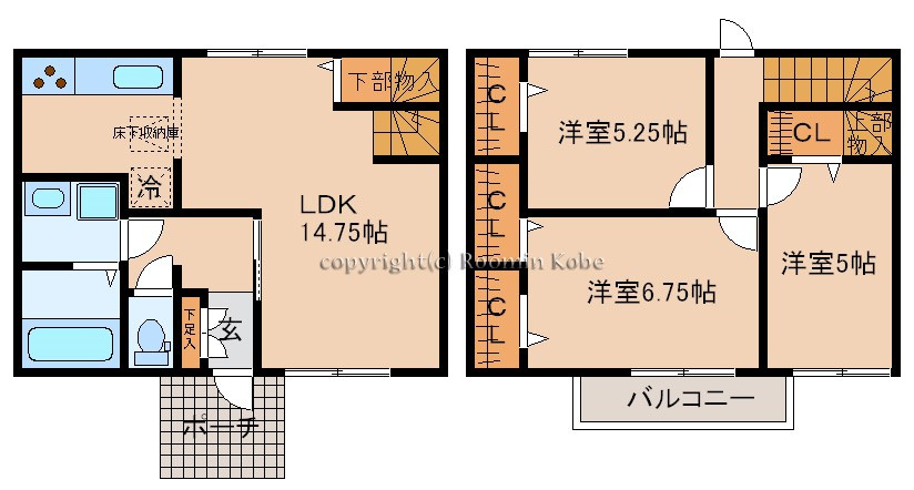 アルコバレーノⅤの間取り