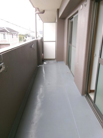 ソシアヒルズのバルコニー