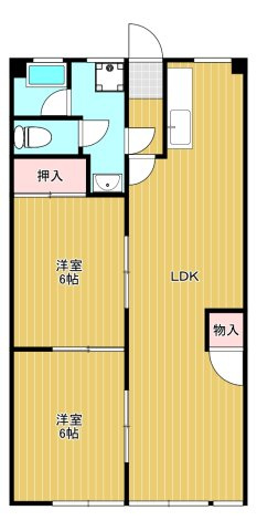 一明マンションの間取り