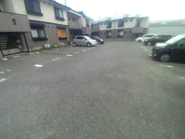 プリシエール南別府の駐車場