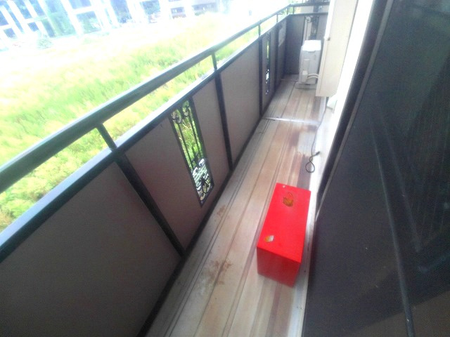 プリシエール南別府のバルコニー