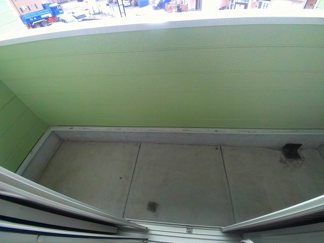 ハイツ深喜のバルコニー