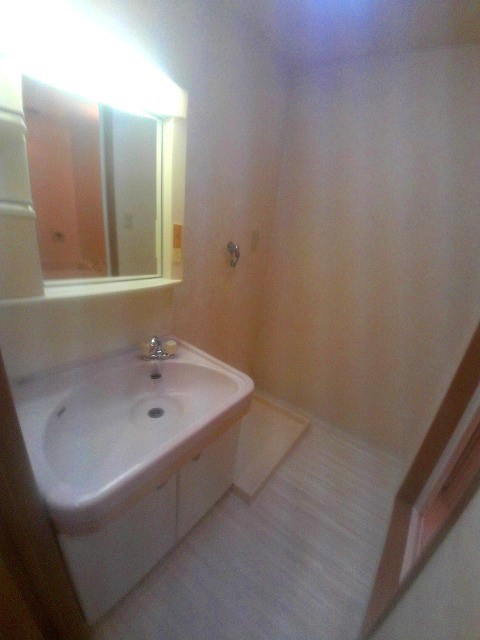 マンションエイトの洗面所