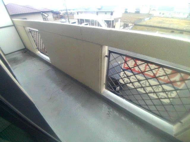 ルミナスハイツⅡのバルコニー
