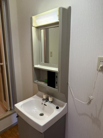 サングレース北別府の洗面所