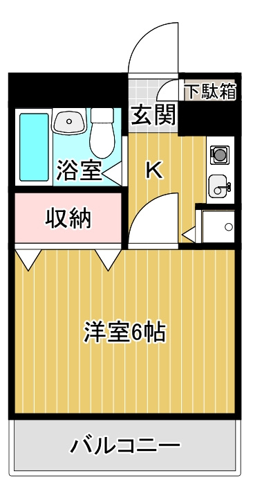 大手ビルの間取り