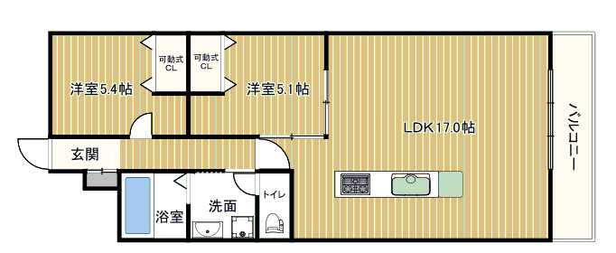 JacksonStreet521の間取り