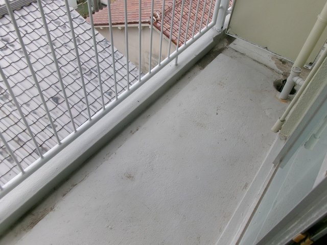 コーポ寿のバルコニー