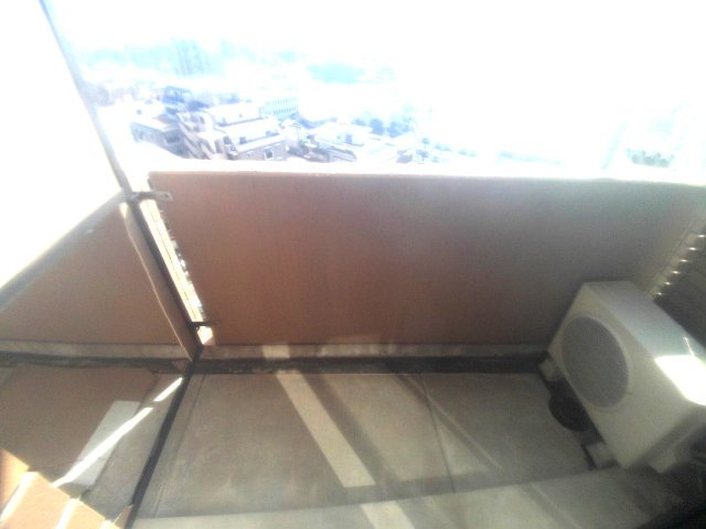 サンエキューズⅡのバルコニー