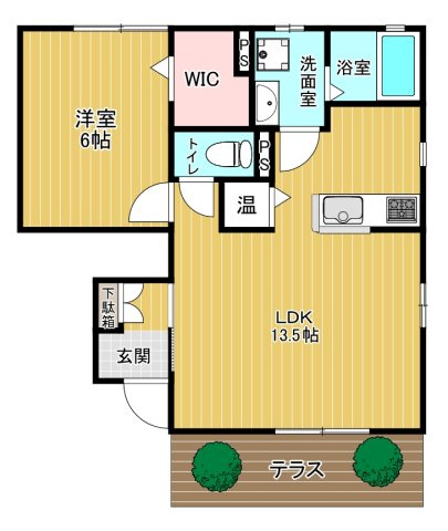 グランディールの間取り