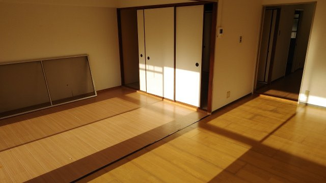 皐月マンションの居間・リビング