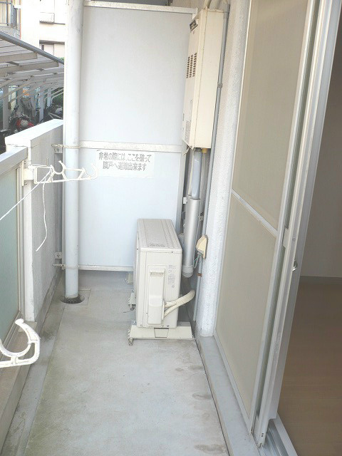 ベルトピア朝霧のバルコニー