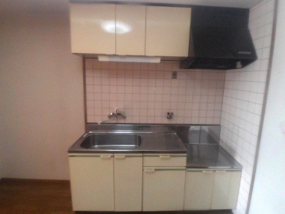 梅田ビルのキッチン