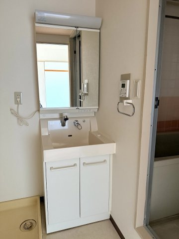 ビューハイツの洗面所