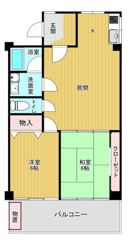 マンション大塚の間取り