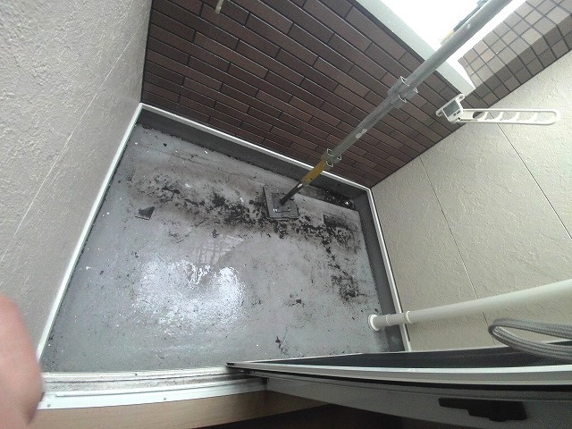 フラン神戸のバルコニー