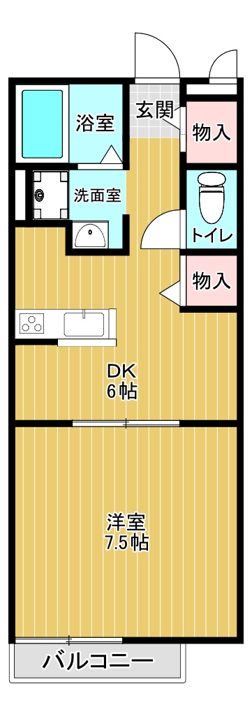 ジュネスの間取り