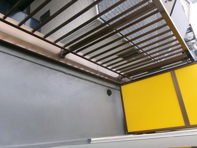 ロイヤルハイツ太寺のバルコニー