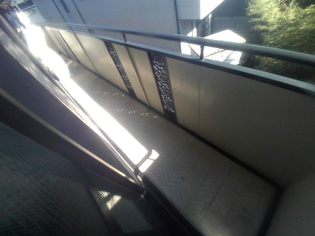 エスポワール二見のバルコニー