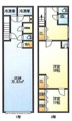 魚の棚店舗の間取り