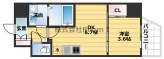 【間取り】 | アプリーレ松屋町