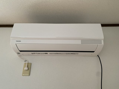 【設備】 | ファミールあじさいA | 洋室エアコン1台付き